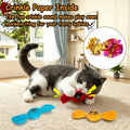 Retro Shaw Halloween Cat Toys for Indoor Cats, Crinkle Catnip Toys 3 Pack