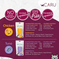 Caru - Daily Dish Chicken Smoothies - Lickable Treat for Cats - Supports Pet Hydration - Wet Cat Food/Meal Topper - Traceable Ingredients - Wheat, Corn & Soy Free - Non-GMO - 0.5 oz - 4 Tubes
