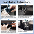 Dog Car Barrier for Sedans SUVs Trucks, Double-Layer Mesh, Easy Install