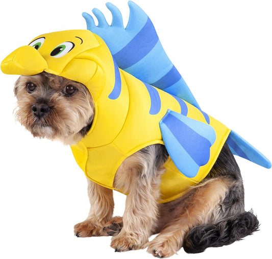 Rubies at Party City Disney Little Mermaid: Flounder Pet Costume for For Dogs or Cats, Medium