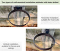 5-Gallon Bucket Holder, Wall-Mounted Istallation,Applicable to Courtyards, Warehouses, and Horse Farms (Excluding Bucket