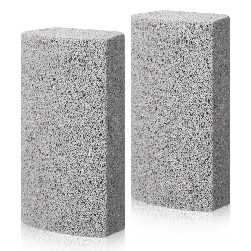 Loopeer 2 Pcs Pet Hair Remover Pumice Stone for Dog Cat Hair Removal Cleaning Pet Fur Stone 6 Inch Dog Fur Cleaning Tool for Car Interior Bedding Carpet Couch Furniture(3.74 x 2 x 1.6 in)