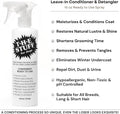 The Stuff Leave-in Dog Conditioner and Detangler Spray | 16oz Ready to Use | Perfect Solution for Managing Matted Dog Hair Dog Detangling and Dematting Spray