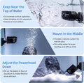 hygger Mini Wave Maker for 15-40 Gallon Aquarium with Magnetic Mount Quiet Powerhead for Saltwater and Freshwater Fish T