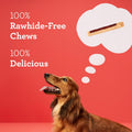 DreamBone DreamSticks With Real Chicken Chews For Dogs, 15 Count, These Easy-to-Digest Rawhide-Free Chews are a Dog’s Favorite Distraction