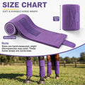 Abbylike 4 Pack Horse Polo Wraps, 10 ft Soft Fleece Horse Leg Wraps