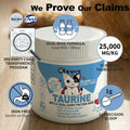 Dapoprren Taurine for Cats with 30% Whole Goat Milk, 0% Maltodextrin Iron-Free Cat Taurine Supplement for Cardiac & Vision Support, Hydrolyzed Protein Amino Acid Powder for Picky Felines - 200g