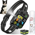 Citronella Bark Dog Collar Spray Dog Collar, with 5 Adjustable Sensitivity, Beep+Vibration+Spray 5 Working Modes Citrone