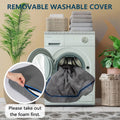 LIROCE Washable Dog Bed Cover Replacement, XXL Wrap-Around Zipper Cover for Orthopedic Memory Faom Dog Bed (48x30x6 inch