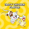 Temptations Jumbo Stuffed Cat Treats, Crunchy and Soft Cat Treats, Tasty Chicken Flavor, 14 oz. Tub