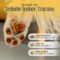 DOK TigerToes Premium Paw Grips for Senior Dogs, 40ct of Pre-Cut Anti Slip Dog Paw Pads for Hardwood Floors, Provides Tr
