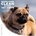 VetWELL EarWELL Dog Ear Wipes - Otic Cleaning Wipes - 100ct