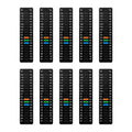 8 Pack Aquarium Thermometer Strips, Adhesive Temperature Sticker Strips 61-122℉ (15-50°C), Stick On Fish Tank Thermomete