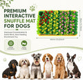 Snuffle Mat for Dogs Cats Puppies Rabbits, Tulip Floral 60x40cm