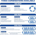 12er-Pack Refill Bags, Cat Litter Refill Bags, Diaper Refills, With Excellent Sealing and Toughness, The Refill Bag is C
