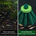 Medaka Spawning Mop Kit, 10 Floating Egg Collectors with Hatch Box