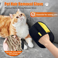 TTIIHOT Electrostatic Gloves for Pet Hair Removal: Upgraded 2PCS Animal Fur Removal Tool for Dogs&Cats Efficient Reusable Pet Hair Remover for Couch Carpet Car Seat Clothing Quick Clean (2 pcs-Black)