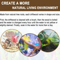 kathson 4Pcs Aquarium Driftwood, 4"-7" Small Natural Wood Driftwood Tree Fish Tank Decoration Assorted Branches Ornament