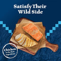 Blue Buffalo Wilderness Grain Free Soft-Moist Chicken & Salmon Cat Treats, 2-oz. Bag