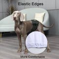 JoyDaog 5 Pack Washable Male Dog Diapers,Reusable Small Dog Belly Bands,M