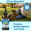 Pet Wellbeing Slippery Elm for Cats - Gut Comfort & Throat Soothing, 2 oz