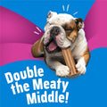 Purina Busy Stuf'd Medium Long-Lasting Dog Chews, Real Beef, 21 ct Pouch