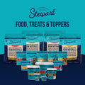 Stewart Freeze Dried Dog Food Topper, Hip and Joint, Beef and Sweet Potato Recipe, 4 Ounce Pouch, Glucosamine for Healthy Joints