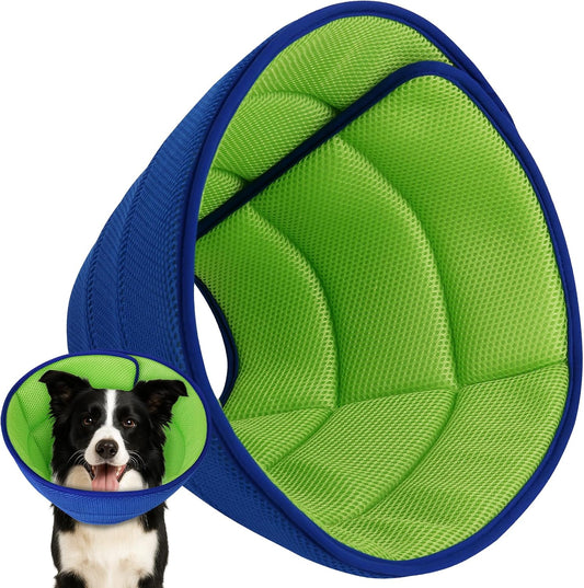 Dog Recovery Collar, Breathable Dog Cone for Dogs After Surgery