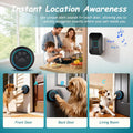 Halo Paw Smart Dog Door Bell–BK Dog Bells to Go Outside (2 Bells & 1 Chime)