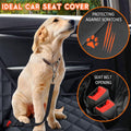 Yuntec Dog Car Seat Cover, Back Seat Cover for Dogs Pet Car Seat Protector Waterproof Bench Car Seat Cover, Non-Slip Rear Seat Cover fits Middle Armrest for Most Cars SUVs Trucks - Black