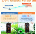 hygger Submersible Aquarium Heater 1200W Fish Tank Heater with Temperature Control & Auto Off Protection for 160-300 Gal
