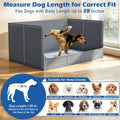 Foldable Dog Litter Box, Waterproof Dog Pee Pad Holder, Dog Potty Tray