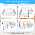 C&C Cage for Guinea Pigs, Guinea Pig Playpen with Mat, 12 Panels