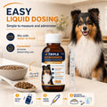 Dog Dewormer Liquid for Dogs and Puppies, Wormer for Tapeworms, Roundworms & Hookworm