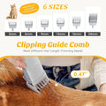 NEWBULIG Pet Grooming Vacuum Kit for Cats and Dogs, 2.5L Dust Cup