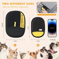 Wortade 3Pcs Pet Hair Removal Glove for Cats & Dogs, Efficient Grooming Gloves for Pet Hair, Cat Grooming Gloves for Hair Removal, Magic Pet Grooming Glove for Couch, Furniture, Carpet, Curtain 2L1S