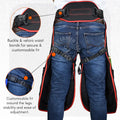 – Premium Cowhide Leather Farrier Apron | Adjustable Waist | Breathable Air Mesh Lining, Foam Knee Pads, Magnets & Knife