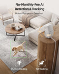 Genie S 2.5K Pet/Dog/Cat Camera, No Subscription Required, Built-in 32GB Storage, Phone APP, 2-Way Audio, 350° Pan&Tilt,