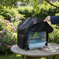 Small Bird Cage Cover Blackout for Good Night, 11.6 x 8.6 x 15.7 in Dustproof Birdcage Case, Winter Enclosure Cover, Uni