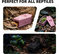 Westant Gothic Coffin Reptile & Amphibian Habitat Hideouts (Pink, L)