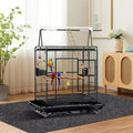 Large Bird Cage Mat, Under Pet Cage Mat, Absorbent/Waterproof Felt Pad for Bird Cages, Reptile Aquariums, Dog Kennels, w