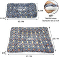 Amakunft 2 Pcs Guinea Pig Bed Mat Washable, Rabbit Winter Bed Pad for Indoor, Warm Small Animal Bed Mattres, Fleece Slee