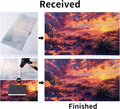 COMSUN 3 Pack Terrarium Background, 36x18 inch Polyester Reptile Background