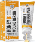 SILVER GRADE Dog Wound Care with Manuka Honey & Colloidal Silver for Scratches & Skin Irritations – Cat & Dog Hot Spot T