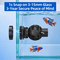 FREESEA Magnetic Wave Maker for Aquarium: 1s Mounts on 15mm Glass Secure