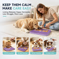 KISENGT Lick Mat for Dogs and Cats, Suction Cups, Slow Feeder, 4Pack, Large