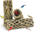 kathson 6" Resin Cholla Wood, Aquarium Shrimp Hideout (3PCS)