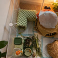 Plush Warm Hideout Tunnel Bed for Hamster, Guinea Pig, Pet Rat