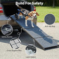Veehoo Foldable Dog Ramp for Car Truck SUV Extra Large Wide 79" L 20" W