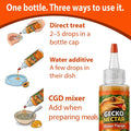 CTWPets Liquid Crested Gecko Treat & Food Topper, Mango Papaya, 2 fl oz